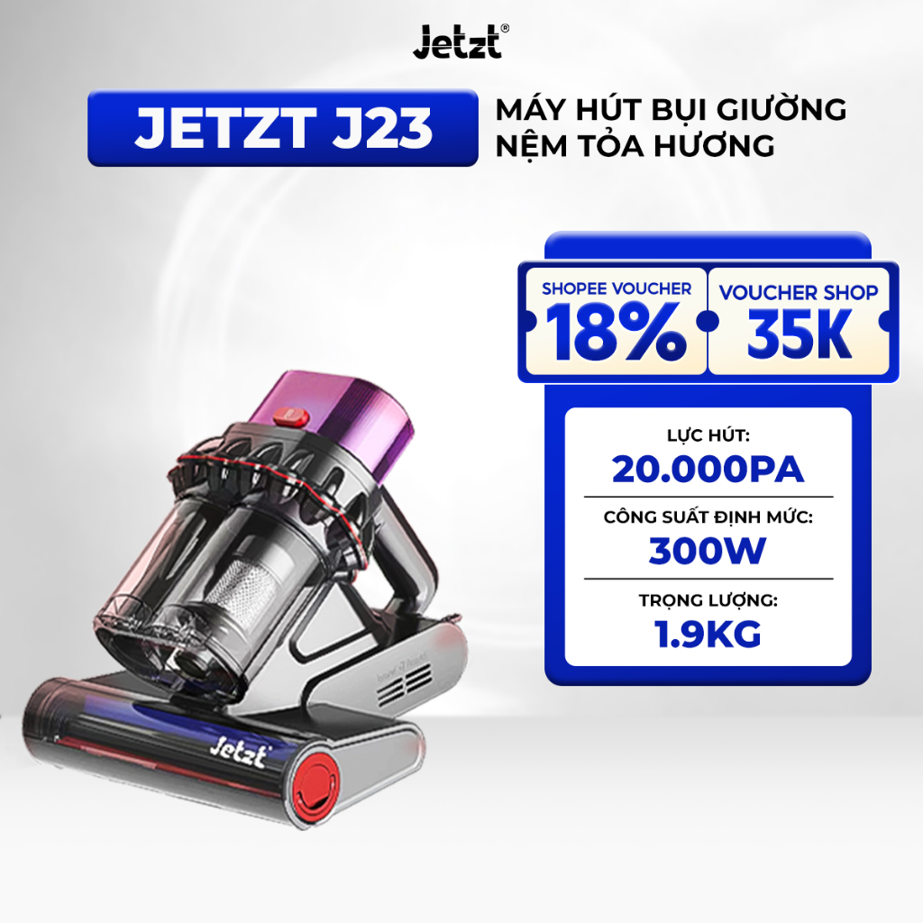 Máy hút bụi giường nệm diệt khuẩn JETZT J23