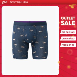   OUTLET  Quần lót nam boxer brief tencel modal kháng khuẩn tự nhiên làm mát nhanh - ONOFF 18UL24A130 