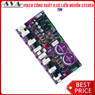 MẠCH CÔNG SUẤT 8 SÒ LIỀN NGUỒN STEREO
