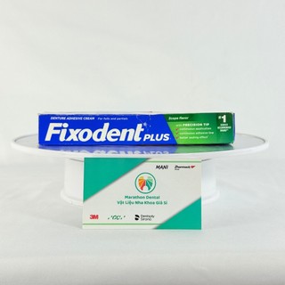 [COMBO 2 TYPE] [Hương Bạc Hà] Keo Dán Hàm Răng Giả Fixodent 57g | Marathon Dental