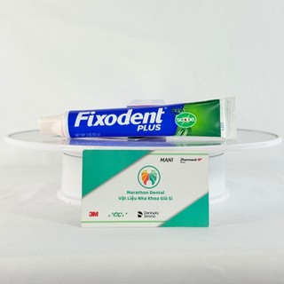[COMBO 2 TYPE] [Hương Bạc Hà] Keo Dán Hàm Răng Giả Fixodent 57g | Marathon Dental