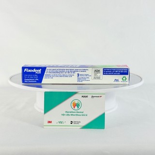 [COMBO 2 TYPE] [Hương Bạc Hà] Keo Dán Hàm Răng Giả Fixodent 57g | Marathon Dental
