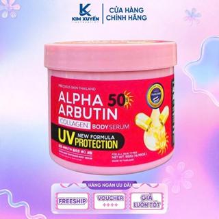 (Chính hãng) Kem dưỡng body serum Collagen Alpha Arbutin Precious Skin 500G Dưỡng  Body
