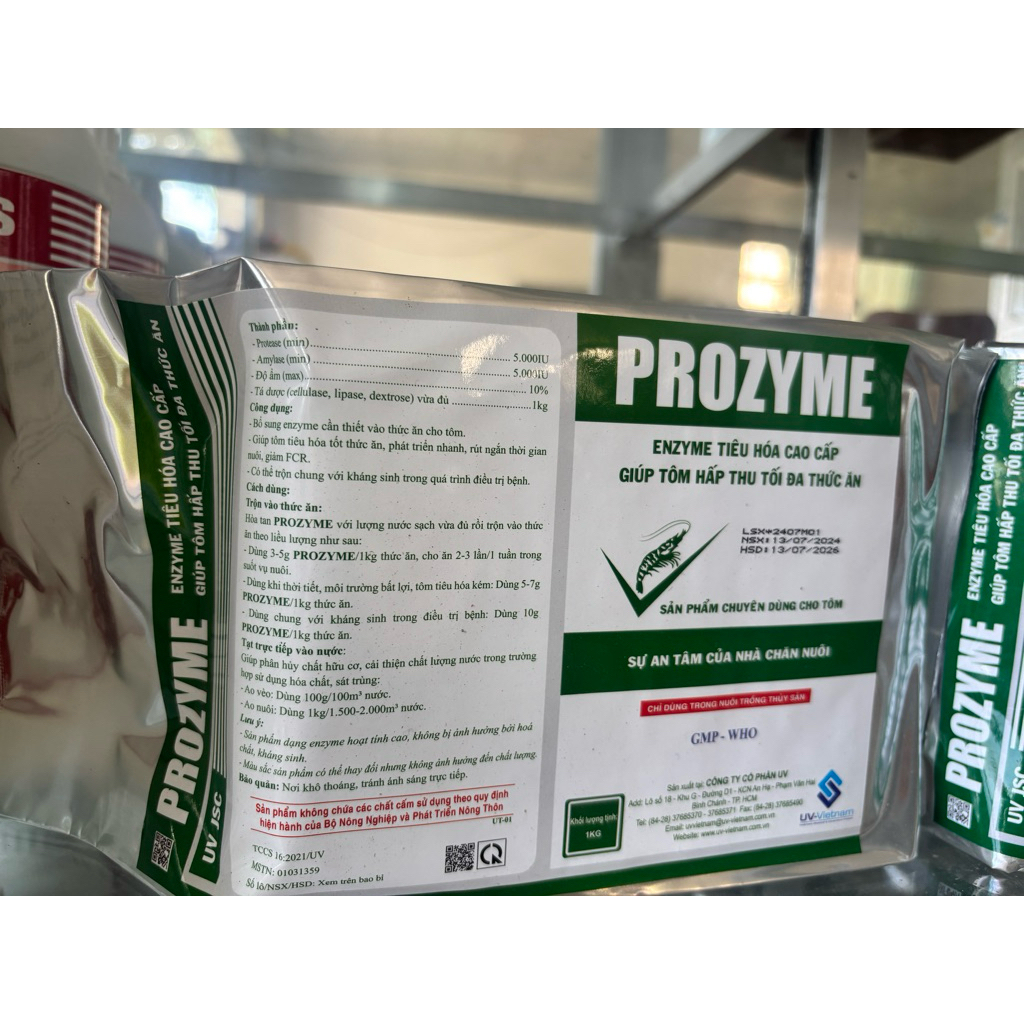 Prozyme  enzym tiêu hoá