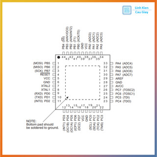 Vi điều khiển ATMEGA16-16AU