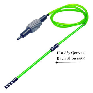 Hút đáy hồ cá cao cấp/ Bơm tay cao cấp Qanvee cho bể thủy sinh