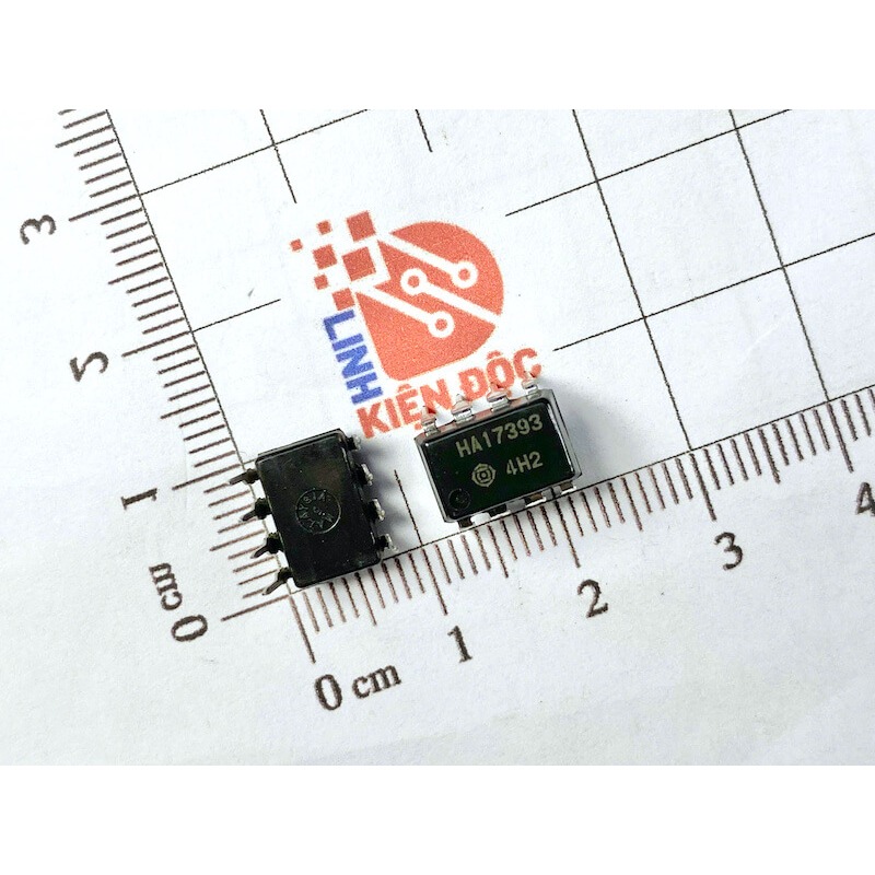 [Combo 3 chiếc] HA17393 DIP-8 Low Power Low Offset Voltage Dual Comparator