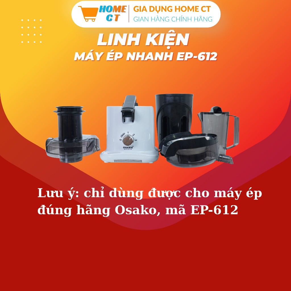 Linh kiện máy ép nhanh công nghiệp Osako EP-612