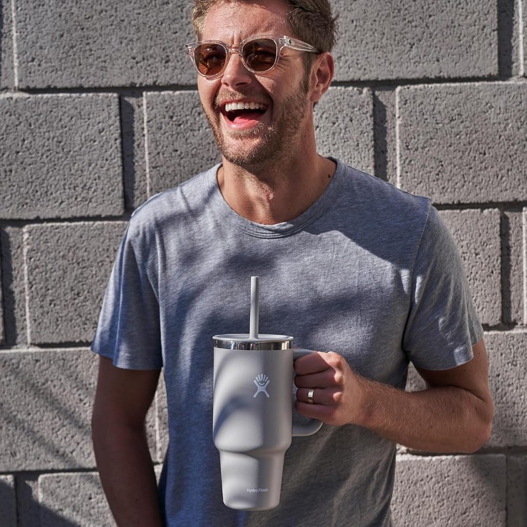 Ly giữ nhiệt Hydro Flask 1183ml Around Travel Tumbler 40 oz kèm ống hút, chính hãng, giữ nhiệt tốt | BigBuy360 - bigbuy360.vn