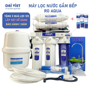  Máy lọc nước RO không vỏ tủ AQUA Mvs 4 9 10 11 Có Đèn UV  máy lọc nước RO lắp gầm bếp 