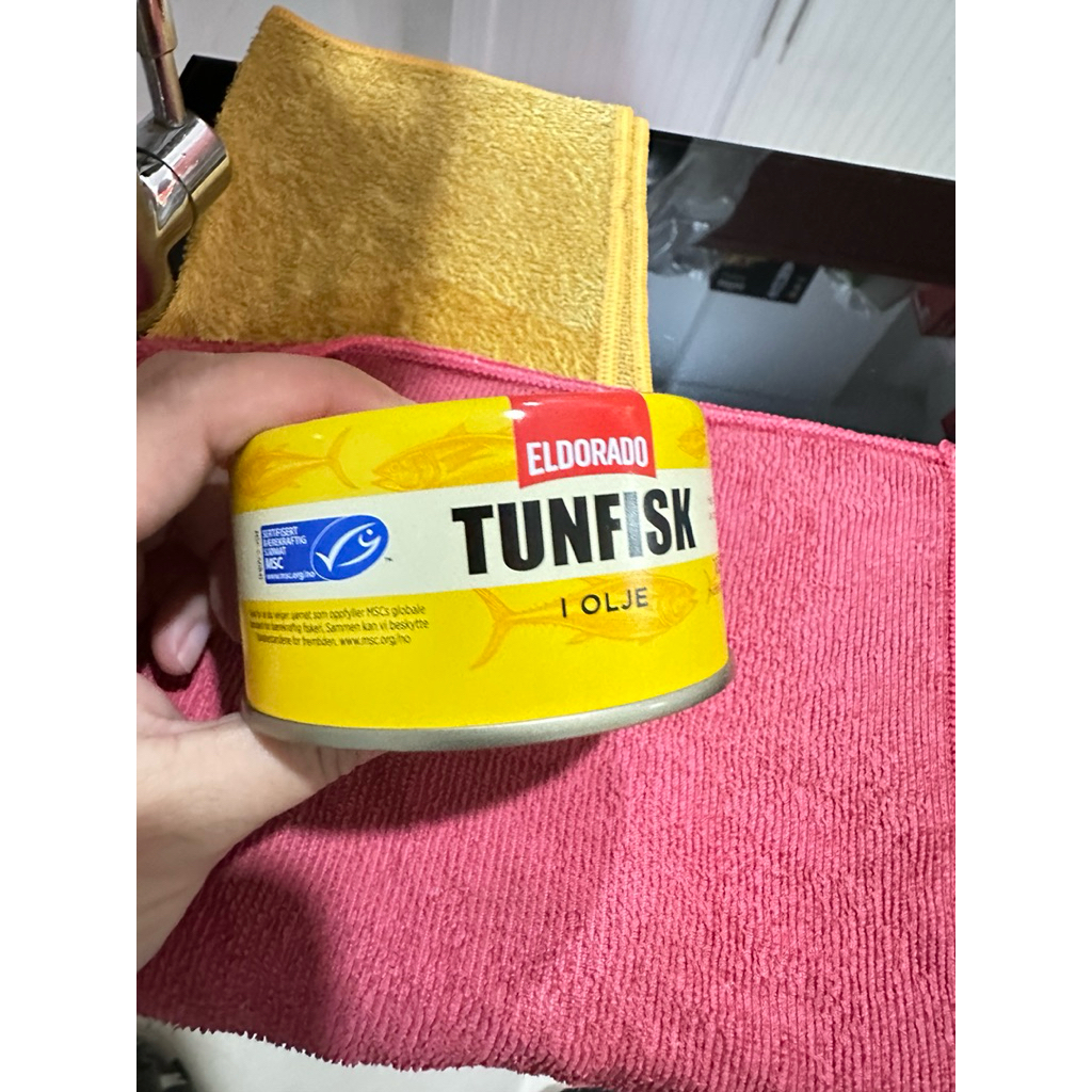 💥🇳🇴🐬Cá ngừ ngâm dầu ELDORADO TUNFISK Hàng nội địa Nauy ( Hộp 185 g)