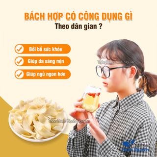 Bách hợp cao cấp 1kg, bá hợp, tỏi rừng khô, hỗ trợ giảm ho, tiêu đờm, bổ phế, dưỡng tâm, an thần