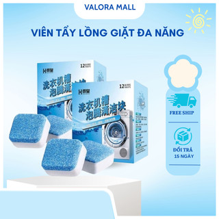 Viên Tẩy Lồng Máy Giặt YUNOZA HOUSEWEAR  Làm Sạch Cặn Bẩn Máy Giặt Diệt Khuẩn Hiệu Quả