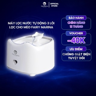  Máy uống nước tự động cho mèo PZ-210 đài phun nước với máy lọc không ồn cho thú cưng - Fairy Marina 