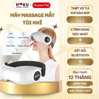 Máy Massage Mắt HOKU Xoa Dịu, Chống Mỏi Mắt, Giảm Quầng Thâm Khi Dùng Máy Tính Điện Thoại-MSM02