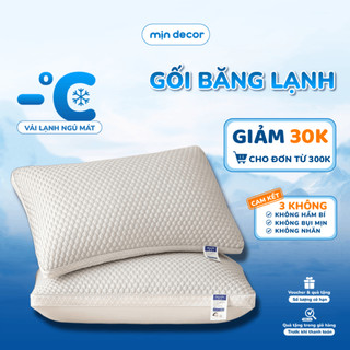  Ruột Gối Băng Lạnh Mịn Decor Mát Lạnh Ruột Gối Bông Êm Ái Kích Thước 50x70cm Form Cao Vừa 10-15cm 