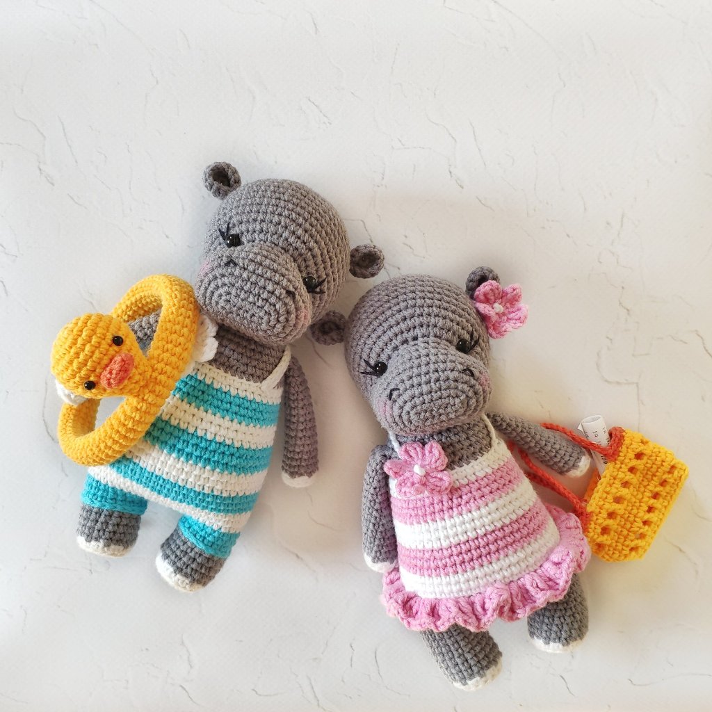 (File PDF) Chart hướng dẫn móc len tiếng Việt Hà mã Zuko