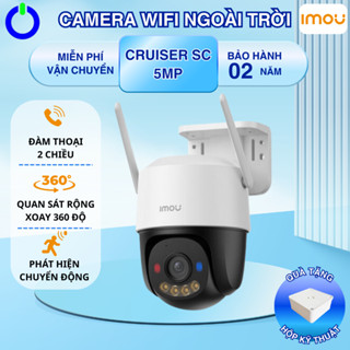 Camera IMOU Ngoài Trời K7FP (Cruiser SC 4G) Dùng Sim 4G Đàm thoại Báo Động Chống Trộm Đèn Ban Đêm