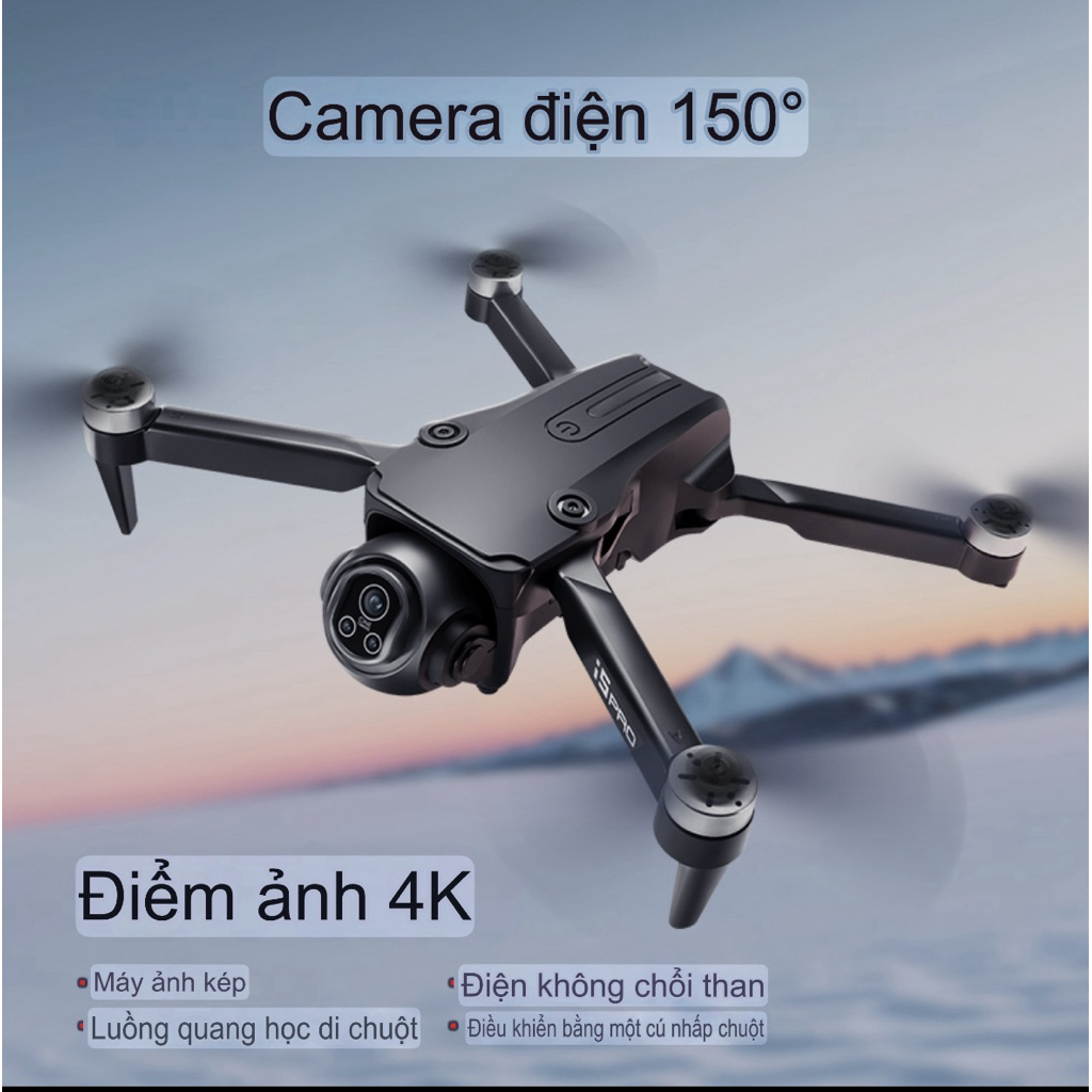 Flycam i5 Pro động cơ không chổi than , camera to , có 2 camera | BigBuy360 - bigbuy360.vn