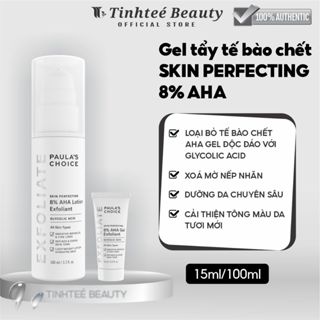  Aha paula choice gel tẩy tế bào chết SKIN PERFECTING 8% AHA GEL EXFOLIANT 15 100ml 