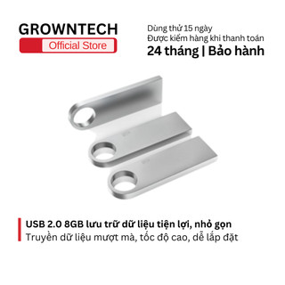  USB 2.0 8GB TAHADA truyền dữ liệu mượt mà thiết kế kim loại nhỏ gọn lưu trữ dữ liệu an toàn 