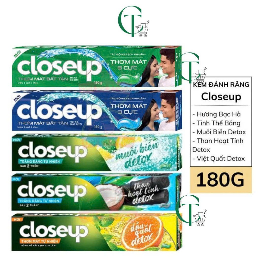 KEM ĐÁNH RĂNG Closeup 180g