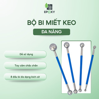  Bộ Bi Lăn Mạch Keo Chà Ron 8 Đầu Bi Dụng Cụ Miết Ron Gạch Chuyên Nghiệp 