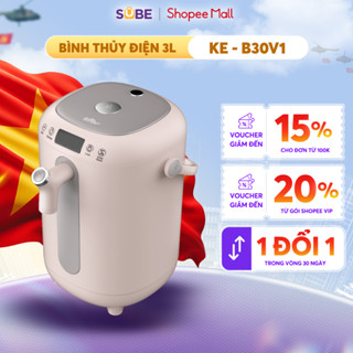 Bình Điện Thông Minh Bear Đun Nước Nóng Siêu Tốc, Tự Động Giữ Ấm 55 Độ, Khử Clo An Toàn Cho Sức Khoẻ - KE-B30V1