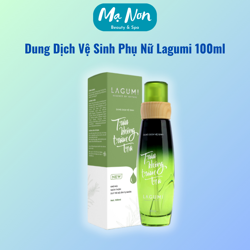 Dung Dịch Vệ Sinh Phụ Nữ Lagumi Trầu Không Tràm Trà Chính Hãng An Toàn 100ml