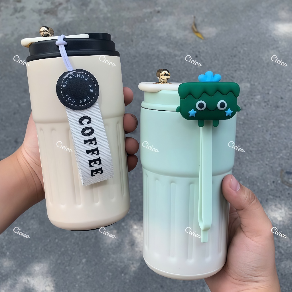 Cốc giữ nhiệt TC400 inox 316 cao cấp, bình giữ nhiệt nóng lạnh 6-12H không đổ mồ hôi, màn hình LED hiển thị nhiệt độ | BigBuy360 - bigbuy360.vn