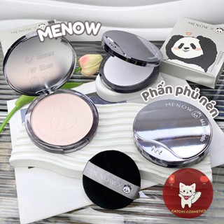 [MENOW] Phấn Phủ Nén Menow Gấu Trúc Khổng Lồ Vỏ Xám, Complexion Powder, 21g