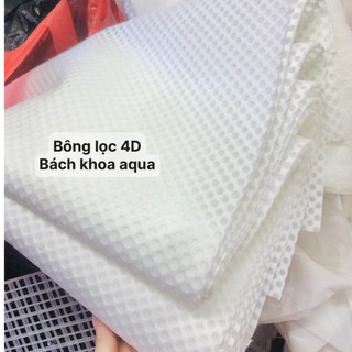 Bông lọc 4D cao cấp – phụ kiện lọc nước cho bể cá và hồ thủy sinh