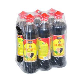 Lốc 6 chai nước tương Tam Thái Tử Nhất Ca chai 500ml 