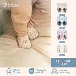  BU Baby  0-6M  Giày vải sợi tre thay thế tất sơ sinh Bubaby ABB4200NS ABB420000 | Phụ kiện BUbaby chính hãng 