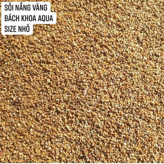 Sỏi nắng vàng Colorado trải nền bể cá lẻ 0,5kg/1kg