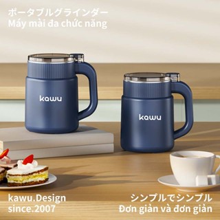 【Japan design】kawu máy xay bột mini200Wmáy xay hạt khô đa năng Xay siêu mịn máy xay cà phê Tiện Dụng