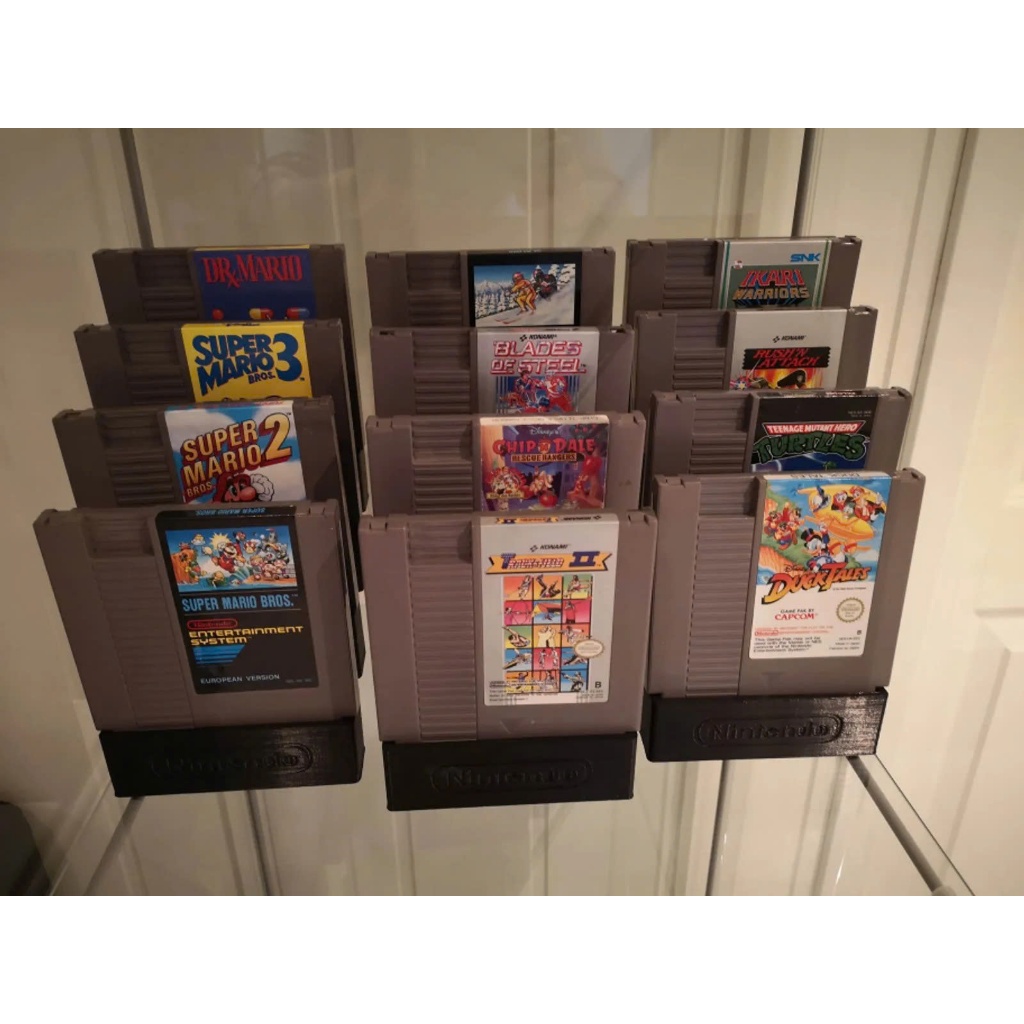 Kệ đựng và trưng bày băng game NES