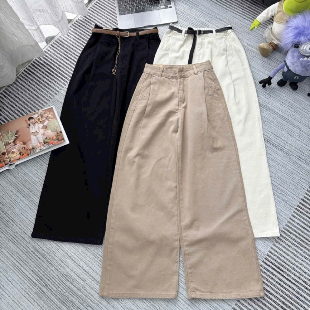 628 JEANS SUÔNG RỘNG 3 MÀU NHÚN THÂN 628 628