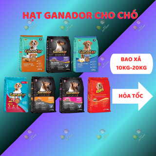 [BAO XÁ] Hạt Ganador, Fib's xá 10kg, 20kg - thức ăn cho chó con, chó trưởng thành dạng xá tiết kiệm