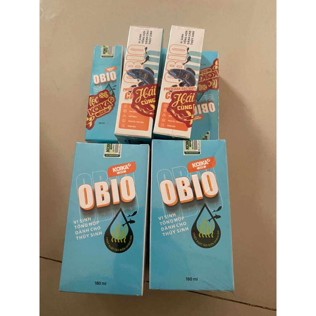 Men vi sinh Tổng hợp OBIO vi sinh cao cấp dành cho cá