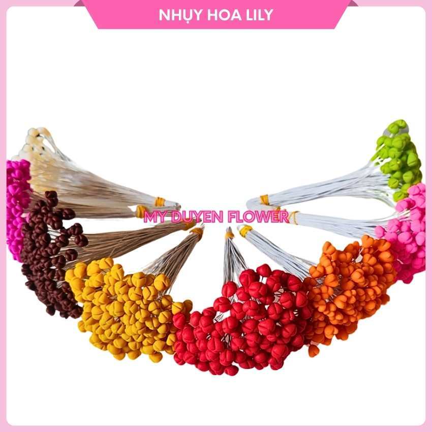 NHỤY HOA LY, NHỤY CÁI NHỤY GIỮA HOA LILY