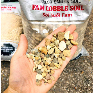 N.M.F Sỏi Suối Farm - Trải nền bể thủy sinh lẻ 0,5kg/1kg