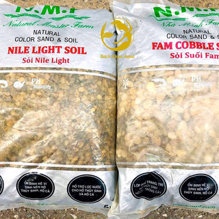 N.M.F Sỏi Suối Farm - Trải nền bể thủy sinh lẻ 0,5kg/1kg