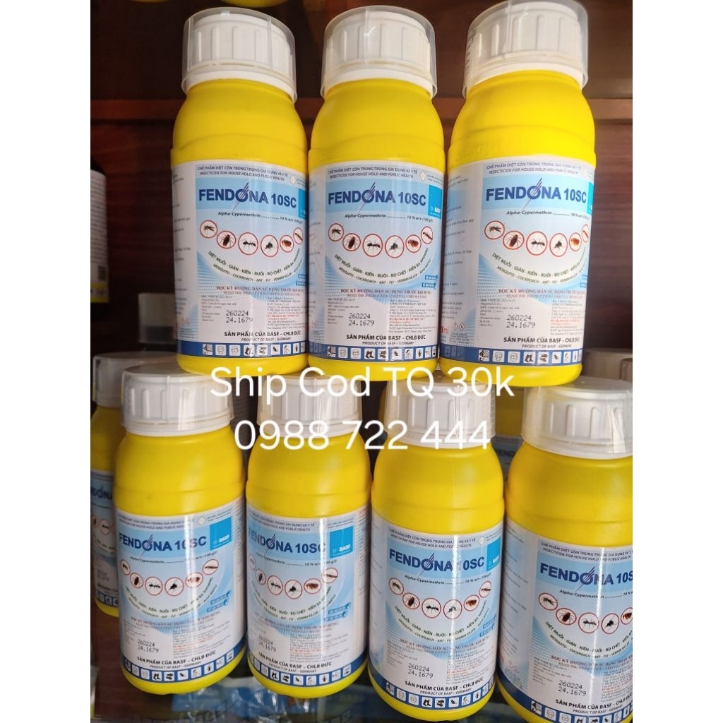 Thuốc diệt muỗi côn trùng Fendona 10SC chai 500ml