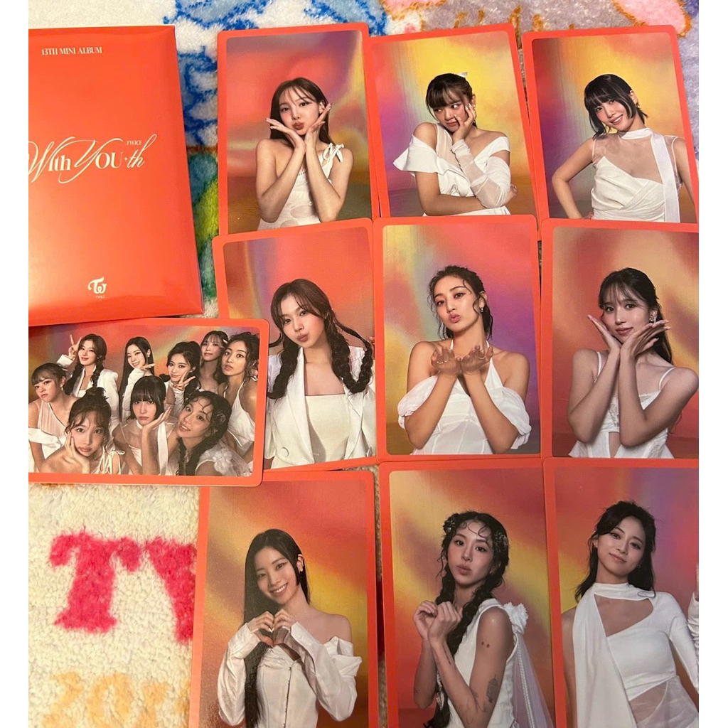 [OFFICIAL]Twice pre_Set card pre Withyouth ver cam chính hãng