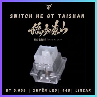 [Hỏa Tốc] Switch Từ Tính HE GT Taishan | Công Tắc Phím HE Rapid Trigger | Hiệu Năng Vượt Trội RT 0,005mm | TTKeyboard