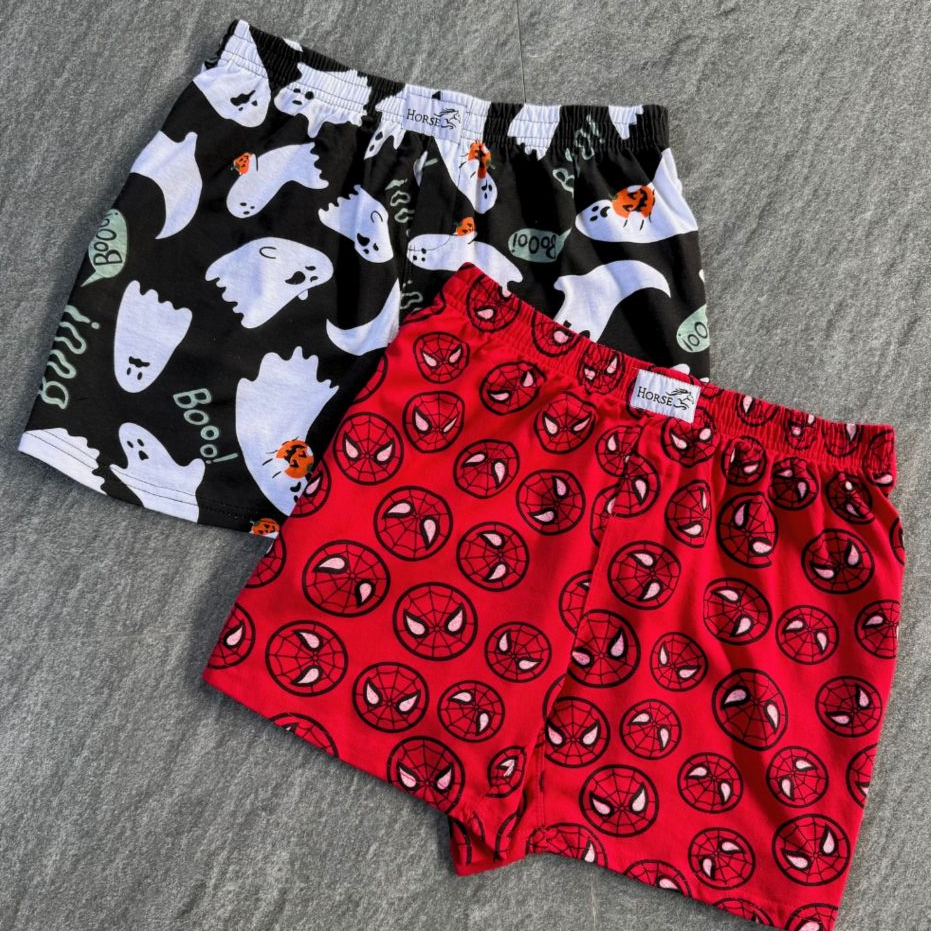 Lựa Mẫu Theo Sở Thích - Quần Đùi Nam Nữ HORSE - Vải Thun Cotton, Mặc Mát Mẻ Ngày Nắng Nóng