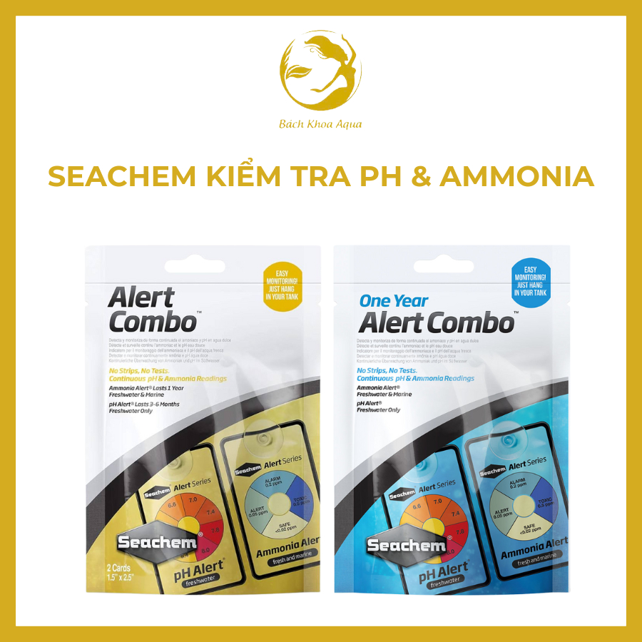 Seachem - Dụng Cụ Kiểm Tra pH & Ammonia cho bể thủy sinh