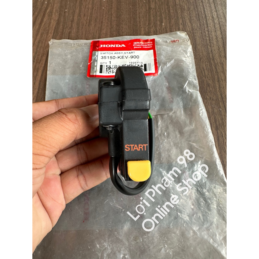 Cùm nút đề Wave 110 Thái . Honda Indonesia