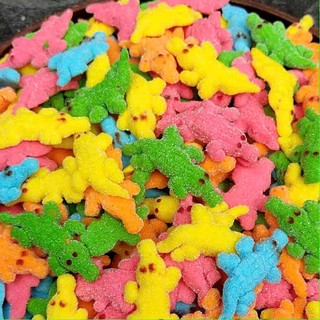  Kẹo Dẻo Cá Sấu Vị Trái Cây túi 1KG vị chua ngọt siêu ngon - Bánh kẹo đồ ăn vặt 